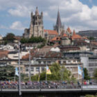 Très grand succès populaire  pour la première étape à Lausanne